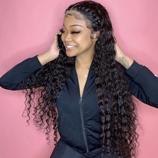 Roya Hair Wet And Wavy 4x4 Lace Closure Wigs