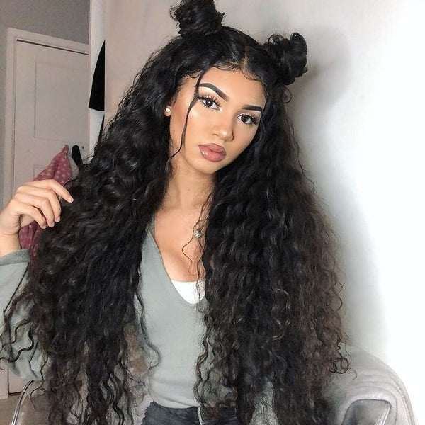 Roya Hair Water Wave Lace Frontal Wigs 13x4 Human Hair Wig