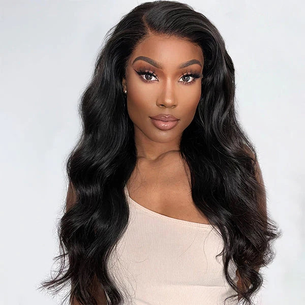 Roya Hair Body Wave Virgin Hair Transparent Hd 13*4 Lace Front Wig