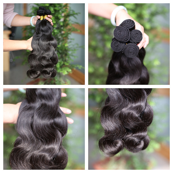 High Quality Unprocessed Body Wave Virgin Hair Weave