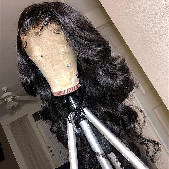 Body Wave Virgin Hair Transparent Hd 13*4 Lace Front Wig  