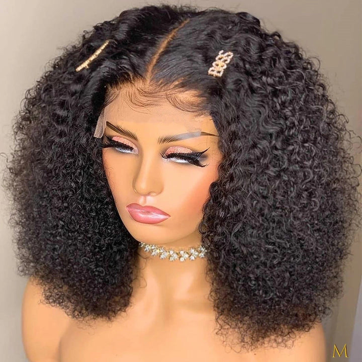 Kinky Curly Lace Closure Wig