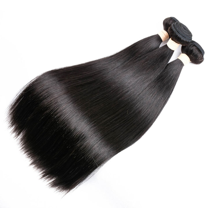 ROYA  Brazilian Straight Hair Bundles 100%  Remy Hair Extensions