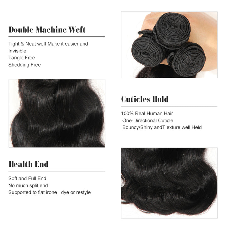   Long Brazilian Body Wave Weave Virgin Human Hair Bundle