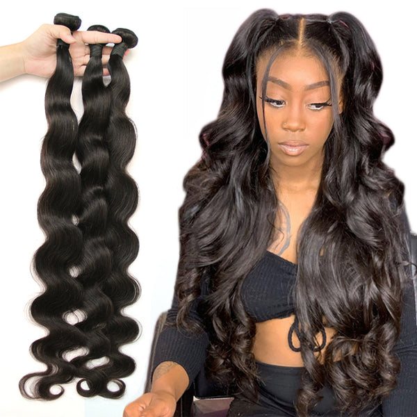   Long Brazilian Body Wave Weave Virgin Human Hair Bundle