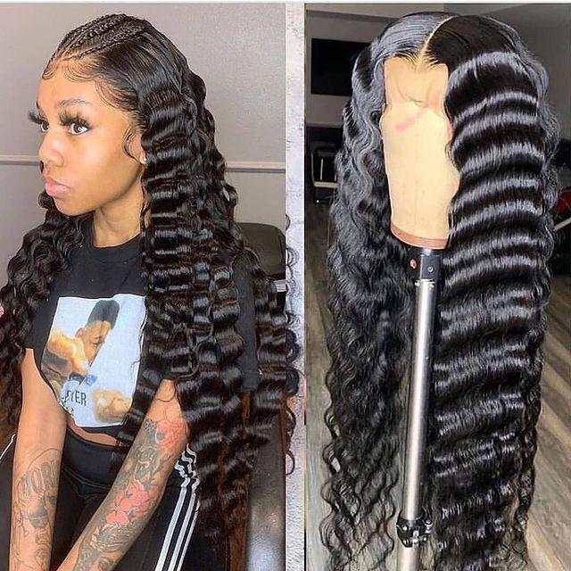 Deep Wave Lace Frontal Wigs