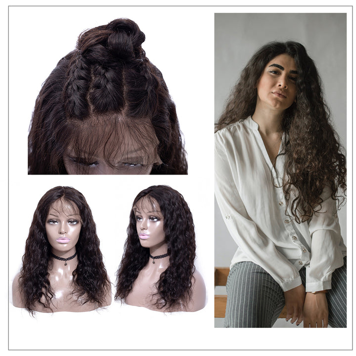 Natural wave 13*4 Lace Frontal Wigs