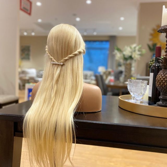613 Blonde Color 13x6 Transparent Lace Wig
