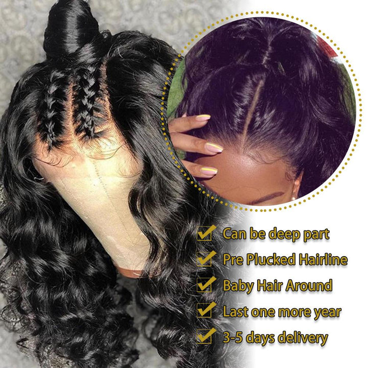  5*5 Lace Closure Loose Deep Wave Wigs