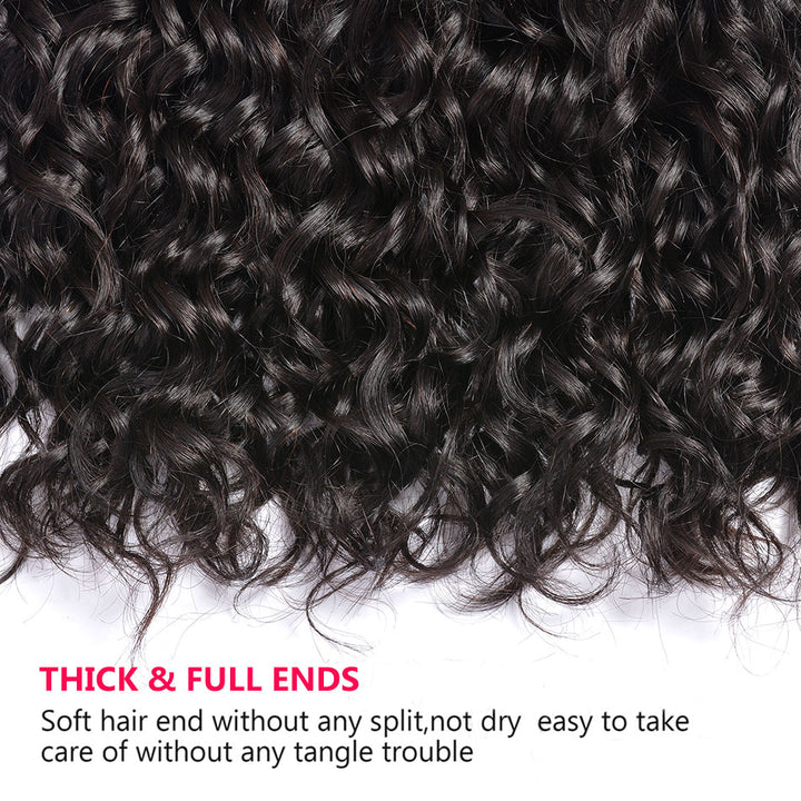  Virgin Brazilian Curly Hair Weave