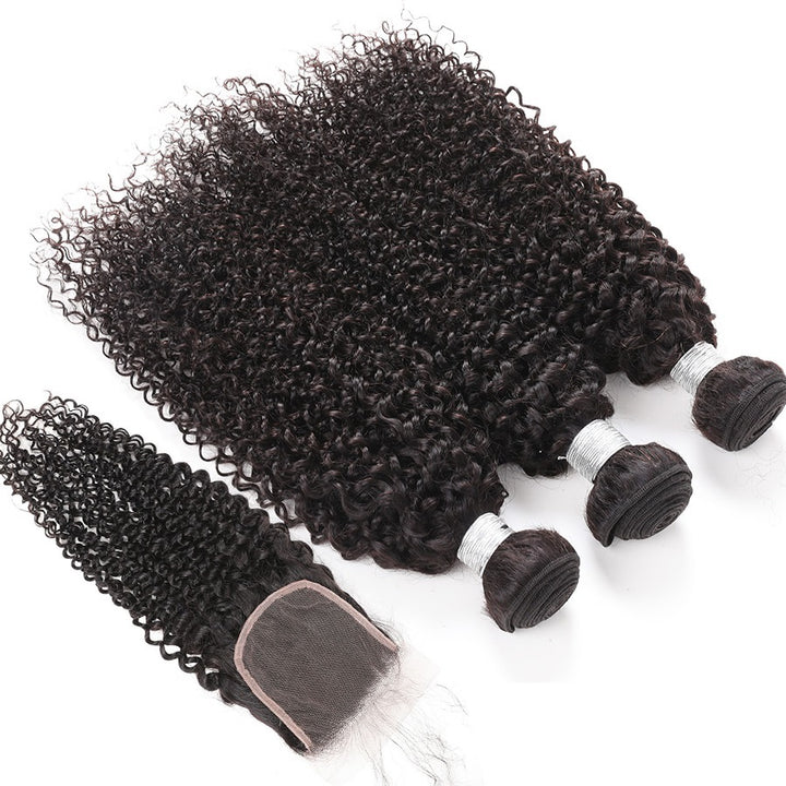 Brazilian Kinky Curly Hair weave bundles