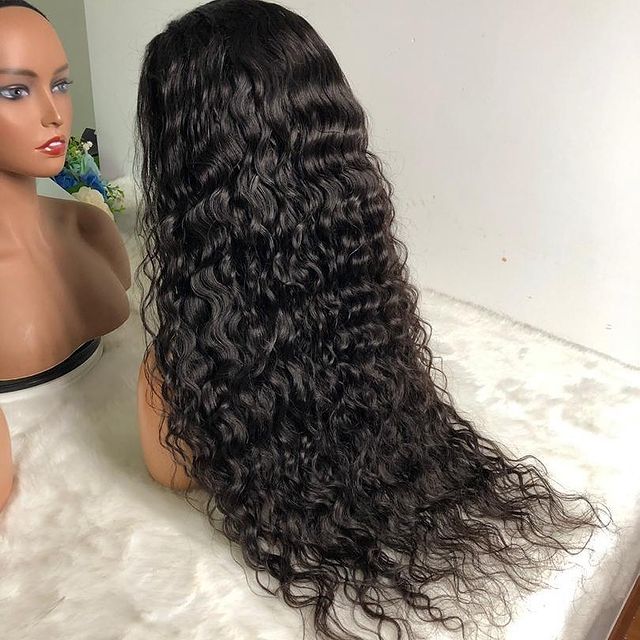 HD Transparent Water Wave Lace Front Wig