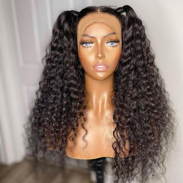 HD Transparent Water Wave Lace Front Wig