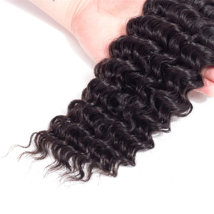 Deep Wave Human Hair Extensions