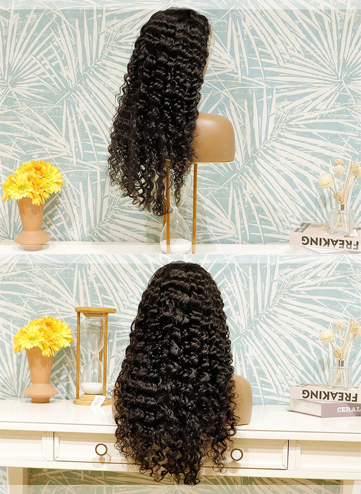 Kinky Curly Lace Closure Wig