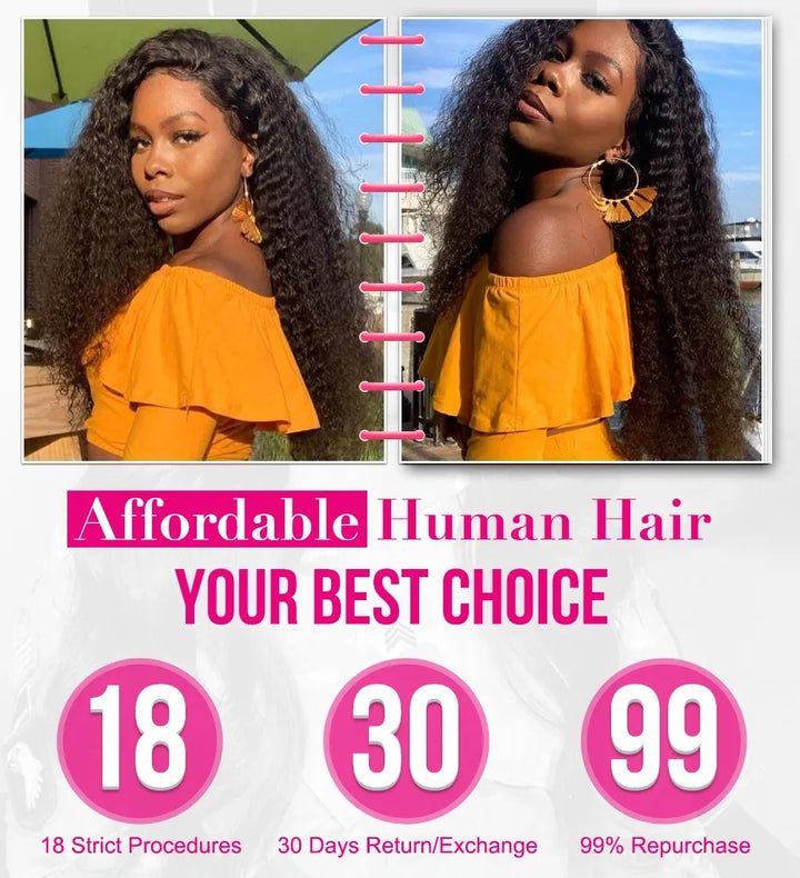 Kinky Curly Brazilian Human Hair Bundles 
