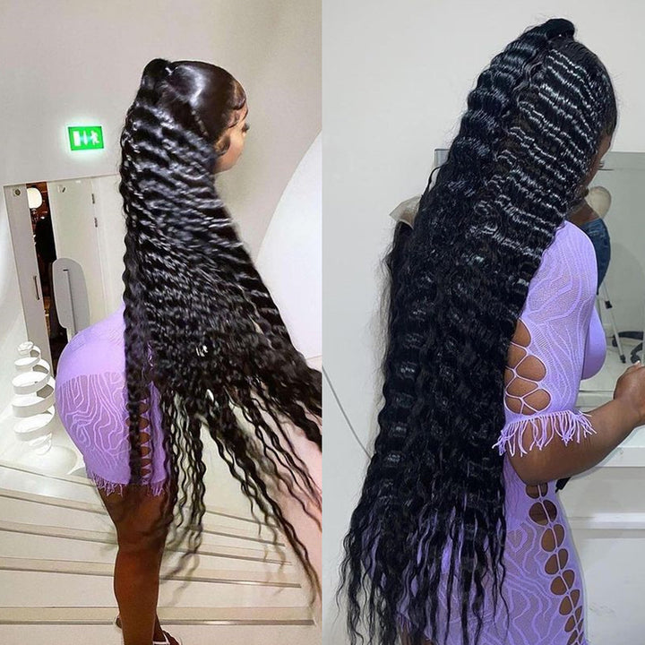 Virgin Brazilian Hair  Deep Wave 4 Bundles
