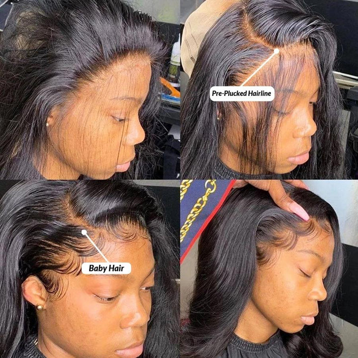  Body Wave  Pre-plucked Full Lace Human Hair Wig  