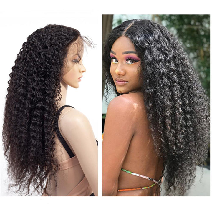Kinky Curly Lace Front Wig