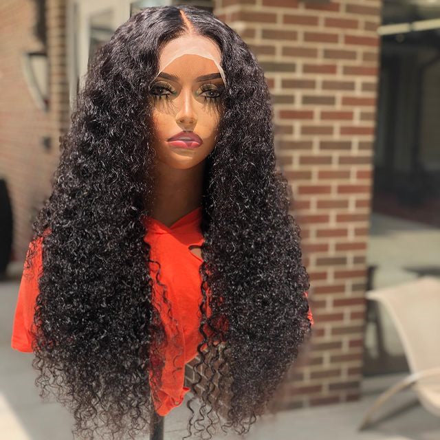 Kinky Curly Lace Closure Wig