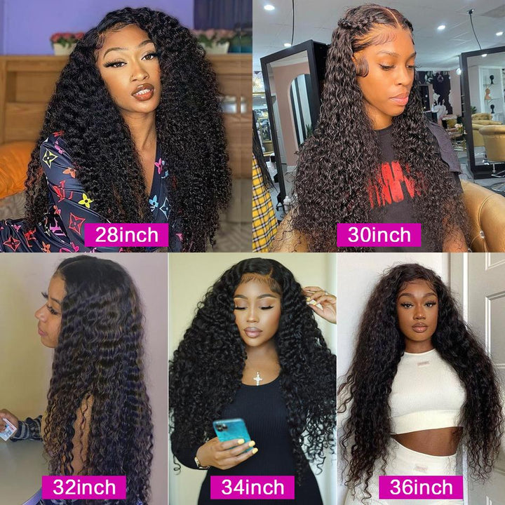 Kinky Curly Wave Full Lace Wigs 