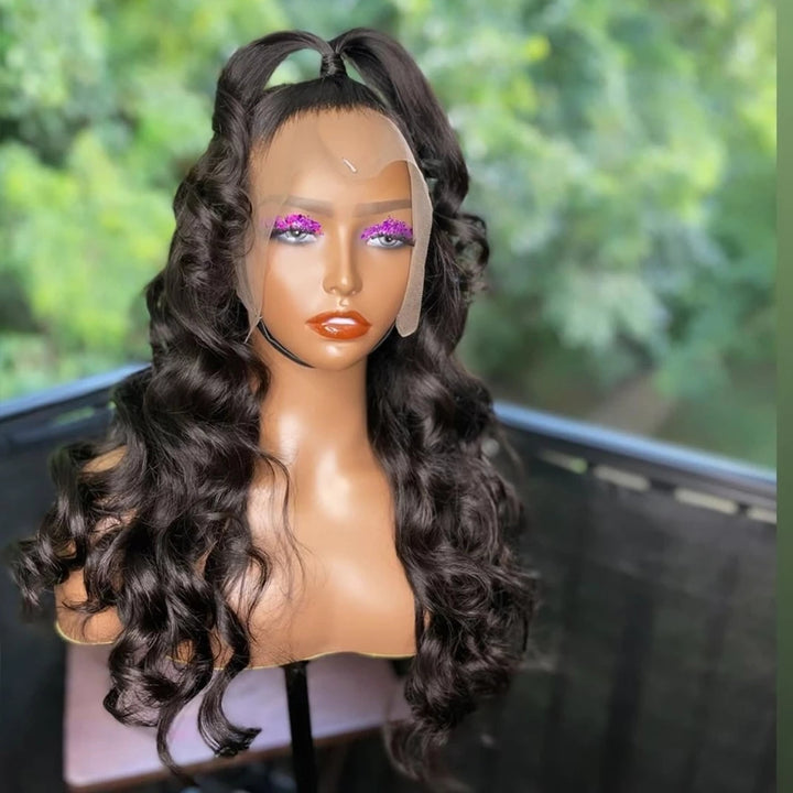 180% Density Virgin Hair Loose Wave Wigs3