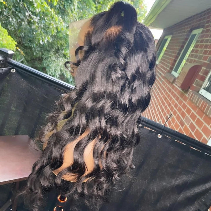180% Density Virgin Hair Loose Wave Wigs
