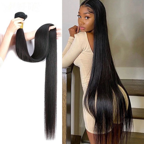 Virgin Straight Brazilian Hair Bundles 