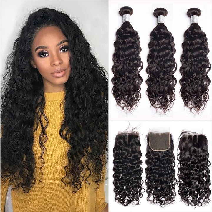 4 Bundles With Closure