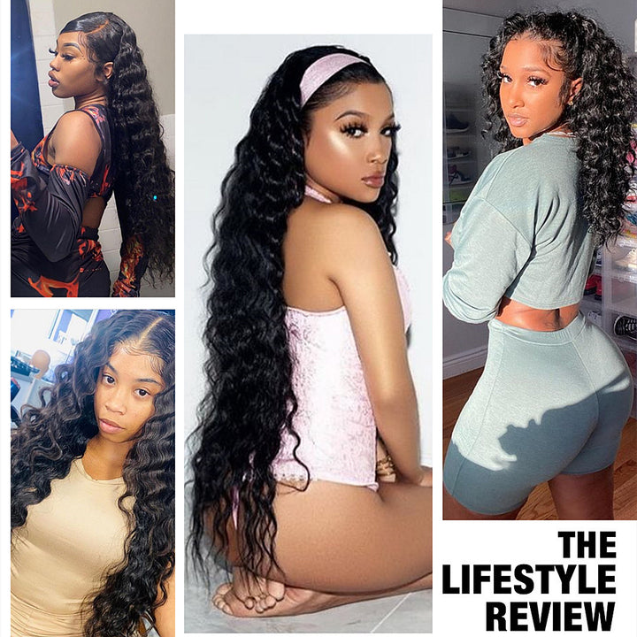 Deep Wave Human Hair Extensions