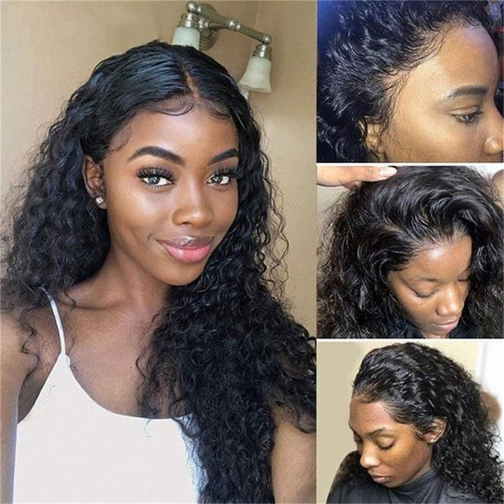 Jerry Curly Wave Full Lace Front Wigs